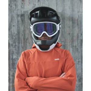 Kask POC Otocon Race MIPS MTB Helmet Uranium Black Hydrogen White Matt p5.webp