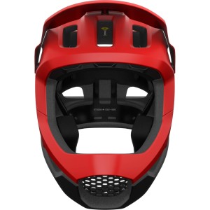 Kask POC Otocon Race MIPS MTB Helmet Prismane Red Matt Uranium Black Matt p2.webp