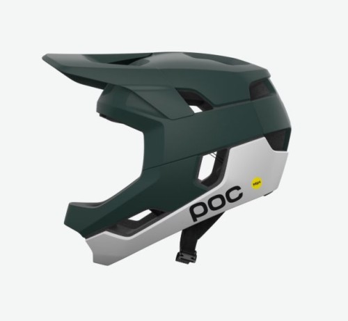 Kask POC Otocon Race MIPS MTB Helmet Pargasite Green Matt / Hydrogen White Matt