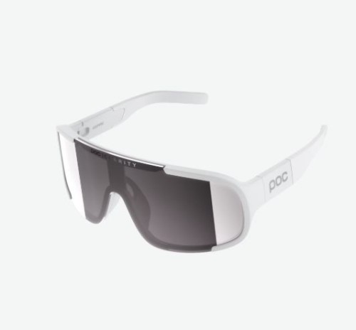 Okulary rowerowe POC Aspire Bike Sunglasses Hydrogen White Clarity Road/Sunny Silver