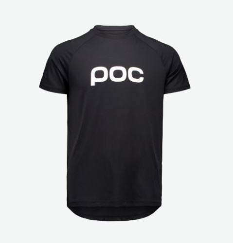 Koszulka POC Men's Reform Enduro Tee Uranium Black