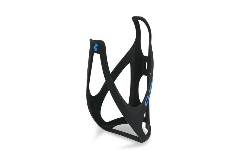 Koszyk na bidon Cube HPP matt black blue.webp