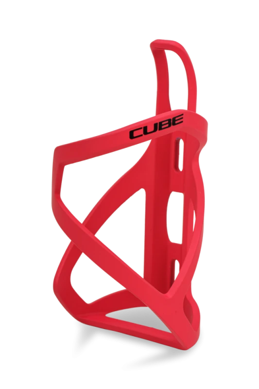 Koszyk Cube HPP Left-Hand Sidecage matt red gloss black.webp