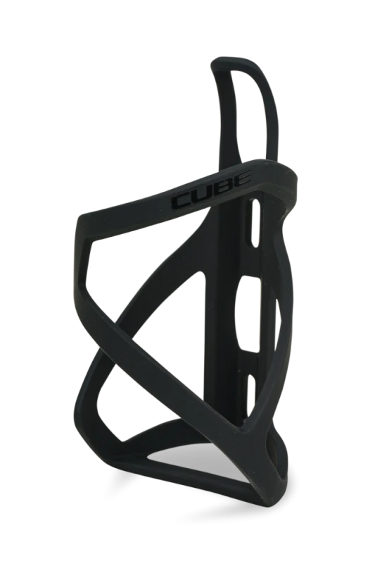 Koszyk na bidon Cube HPP Left-Hand Sidecage matt black gloss black.webp