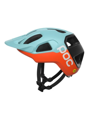 Kask rowerowy MTB POC Cularis Indicolite Blue / Carnelian Orange
