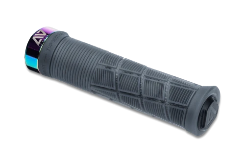 Chwyty Cube Acid Disrupt translucent black'n'oil slick 30.5mm