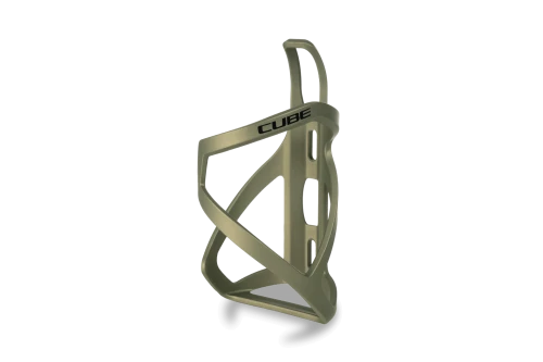 Koszyk na bidon CUBE HPP Left-Hand Sidecage matt reed green'n'black