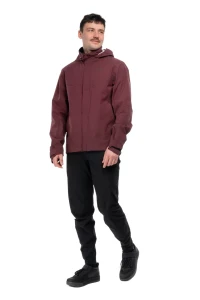 Kurtka przeciwdeszczowa rowerowa CUBE Rain Jacket CMPT Bordo p9.webp