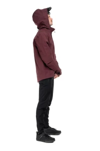 Kurtka przeciwdeszczowa rowerowa CUBE Rain Jacket CMPT Bordo p10.webp