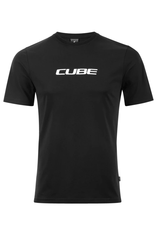 Koszulka Cube Organic Classic Logo Black.webp