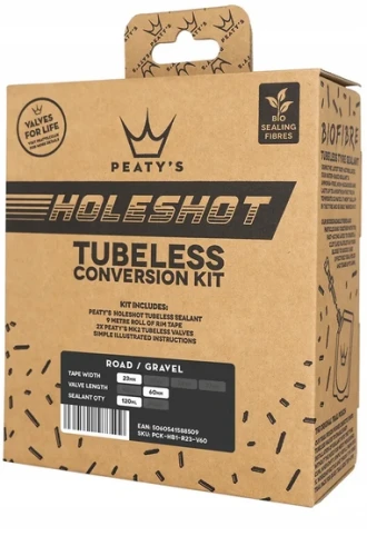 Zestaw do konwersji Peaty's Tubeless 23mm Road / Gravel