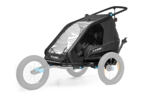 Przyczepka Cube Kids Trailer Double CMPT black p11.webp
