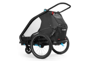 Przyczepka Cube Kids Trailer Double CMPT black p2.webp