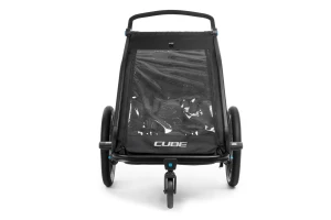Przyczepka Cube Kids Trailer Double CMPT black p3.webp