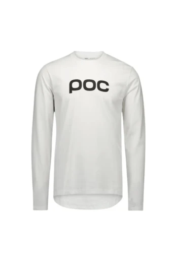 Koszulka rowerowa POC L/S Tee Biała