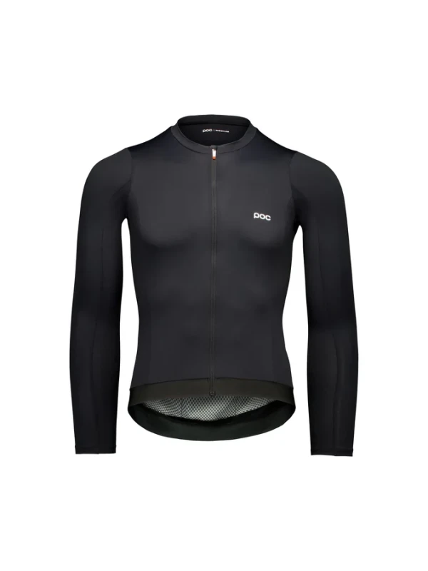 Koszulka kolarska szosowa z długim rękawem POC Cadence L/S Uranium Black.webp