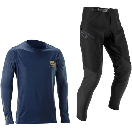 Zestaw MTB Leatt Ride Kit 1.0 Galaxy Blue – Koszulka + Spodnie