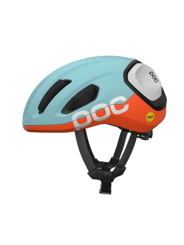 Kask Rowerowy POC Amidal Indicolite Blue Matt / Carnelian Orange Matt