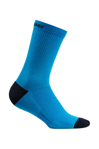 Skarpetki rowerowe CUBE High Cut MTB X Actionteam Blue