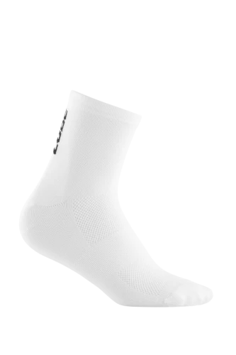 Skarpetki rowerowe CUBE Mid Cut ROAD/XC Blackline white