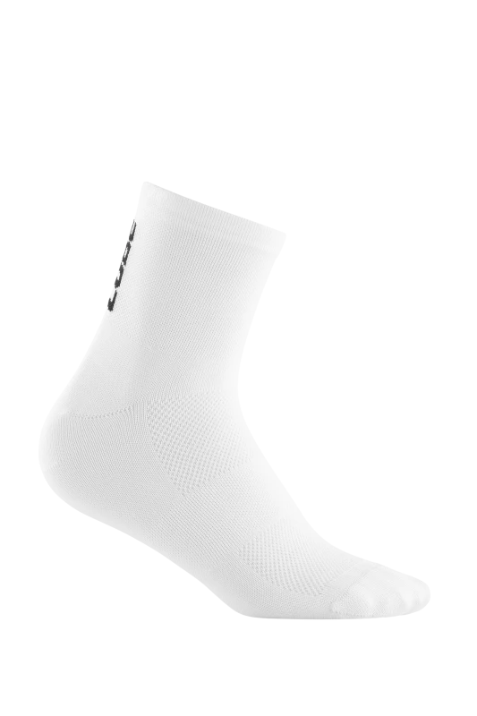 Skarpetki rowerowe CUBE Mid Cut ROAD/XC Blackline white.png