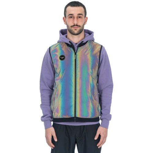 Kamizelka rowerowa CUBE Safety Wind Gilet rainbow reflective
