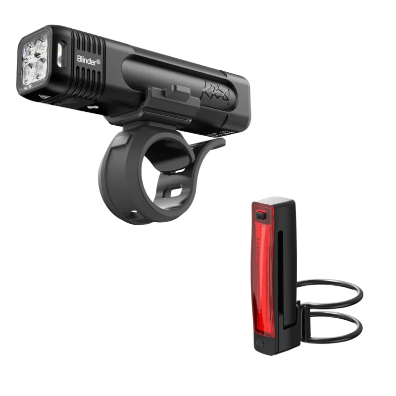 Zestaw lampek rowerowych Knog Blinder Pro 700 + Knog Plus.webp