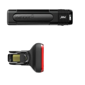 Zestaw lampek rowerowych Knog Blinder 1000 + Blinder Square Bike Light Set p7.webp