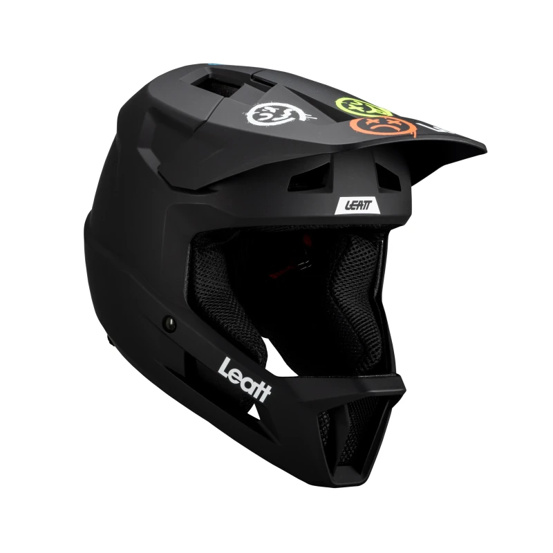 Kask Rowerowy Leatt MTB Gravity 1.0 Junior V25 Black.webp