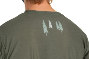 Koszulka rowerowa Cube MTB Round Neck Jersey Soft Touch SS olive p5.webp
