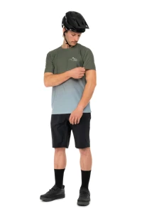 Koszulka rowerowa Cube MTB Round Neck Jersey Soft Touch SS olive p6.webp