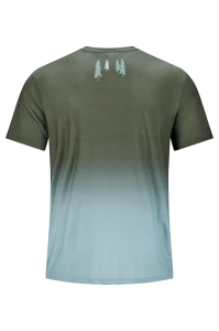 Koszulka rowerowa Cube MTB Round Neck Jersey Soft Touch SS olive p2.webp