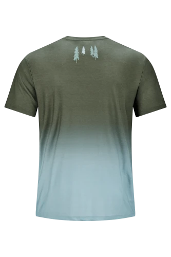 Koszulka rowerowa Cube MTB Round Neck Jersey Soft Touch S/S olive
