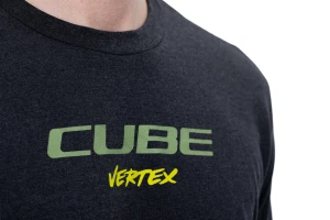 Koszulka rowerowa Cube MTB Round Neck Jersey Flow LS black p5.webp