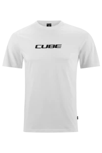 Koszulka Cube Organic T-Shirt Classic Logo white'n'black.webp