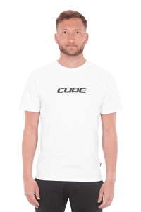 Koszulka Cube Organic T-Shirt Classic Logo white'n'black p2.webp