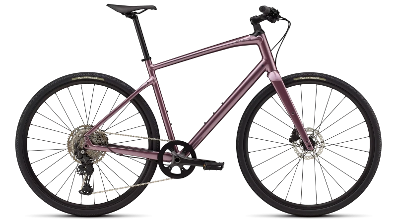 Rower Specialized Sirrus X 4.0 Gloss Quartz Metallic Bordeaux Metallic Frost Reflective 2026.webp