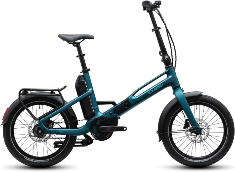 Rower Cube Fold Hybrid Deluxe 540 metallicpetrol'n'sea 2027.webp