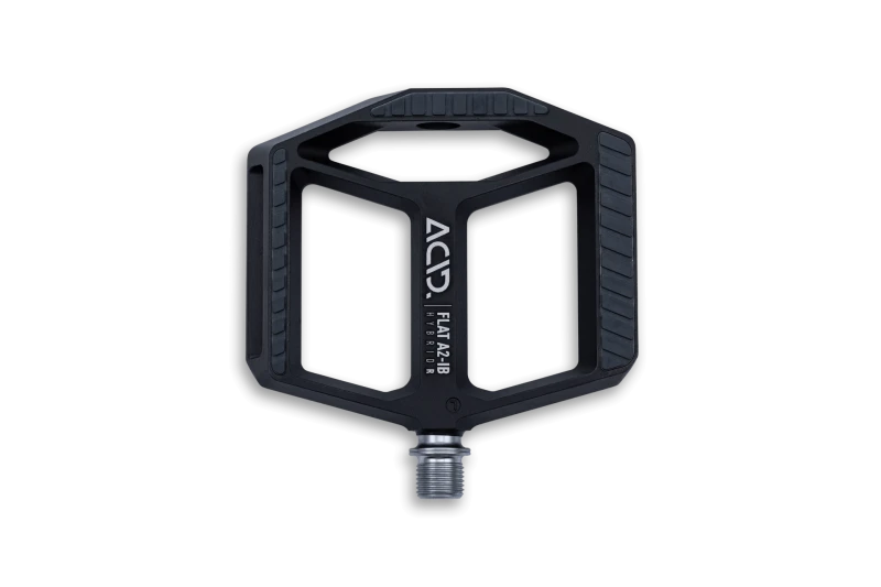 Pedały platformowe Cube ACID FLAT A30 Rubber Black.webp