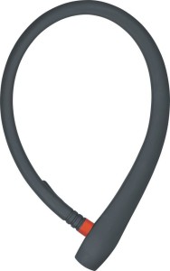 Zabezpieczenie / zapięcie rowerowe ABUS uGrip Cable 560 z zamkiem na klucz 65cm black