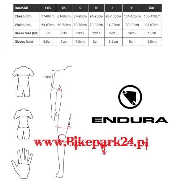 Endura Rozmiarówka