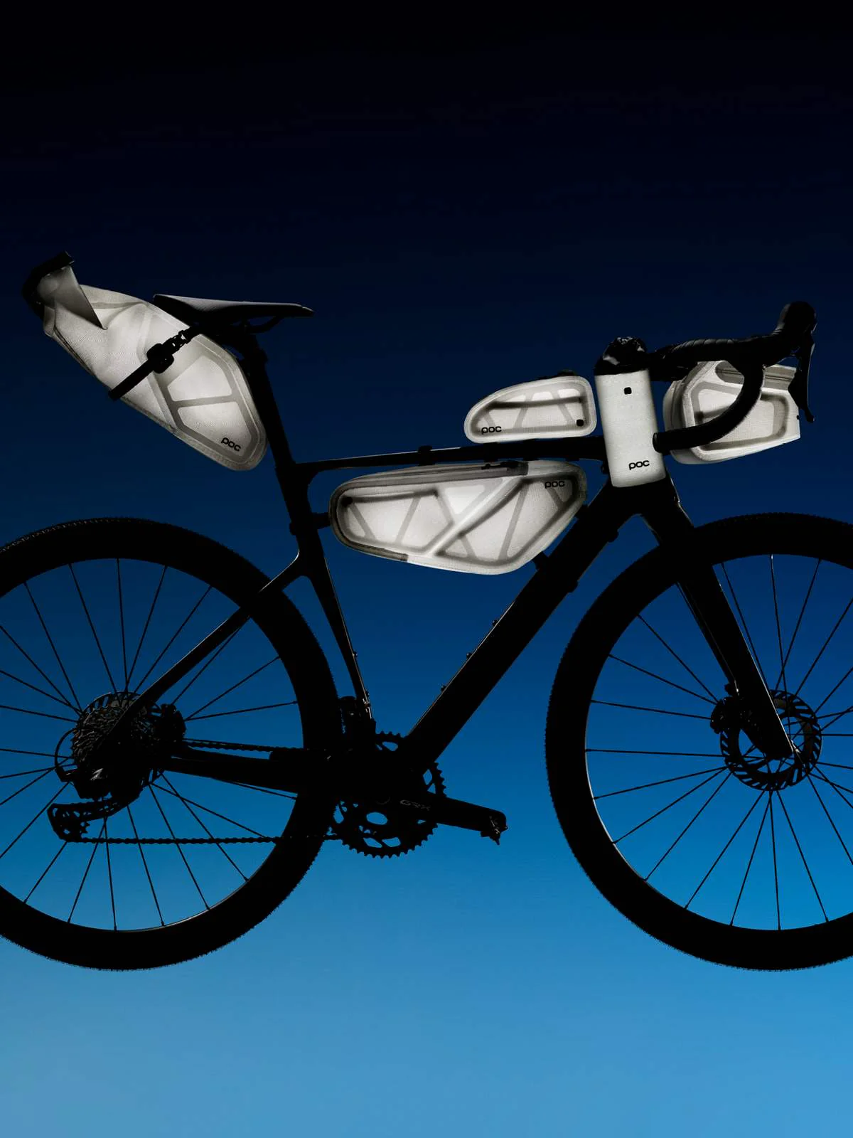 POC Ultra Frame Bag 3L Hydrogen White Translucent