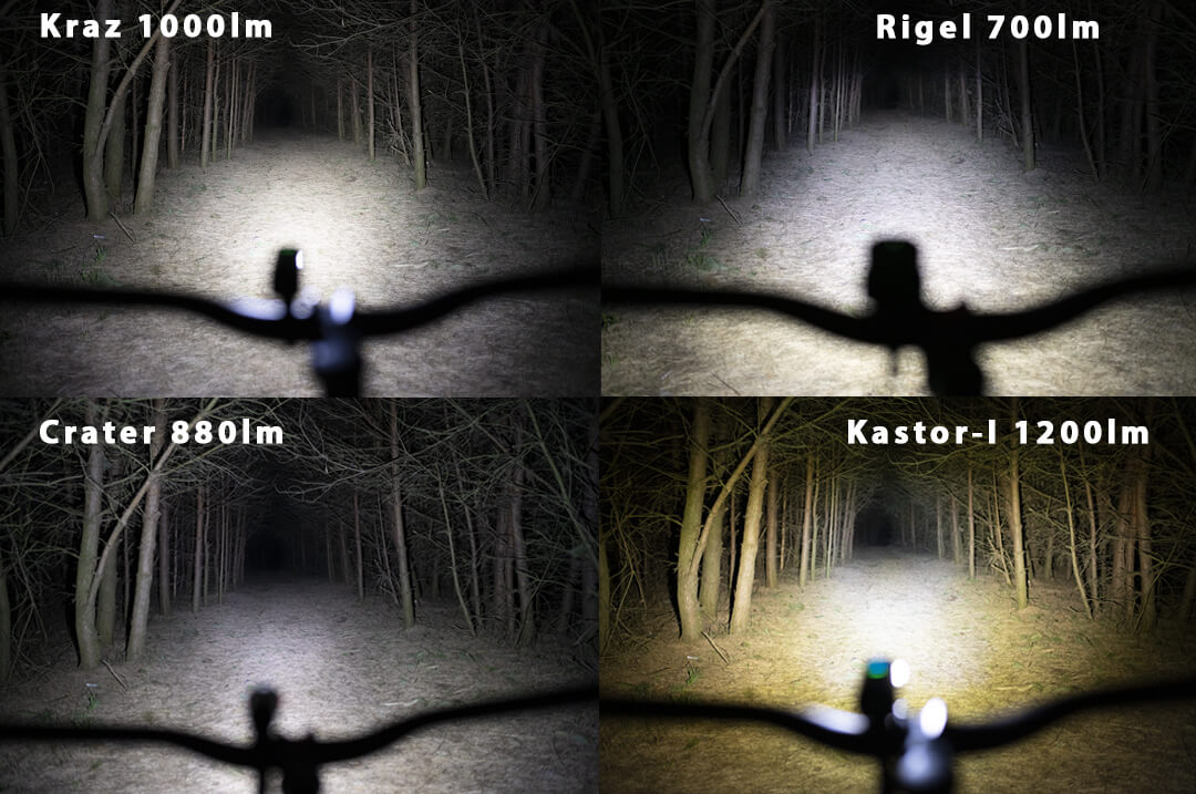 Lampka rowerowa przednia Prox porównanie