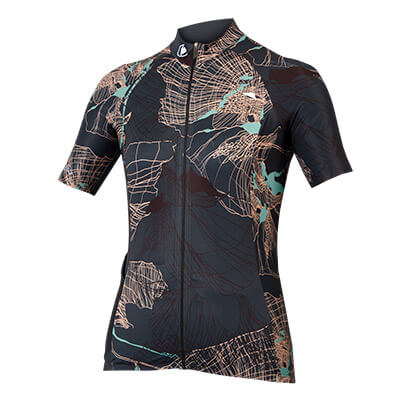 Damska Koszulka Rowerowa Endura Outdoor Trail S/S Brzoskwiniowy Neon